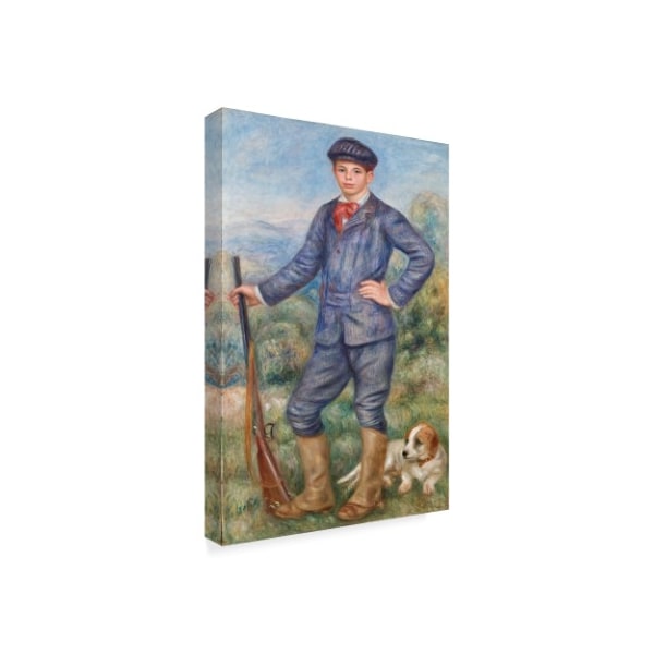 Pierre Auguste Renoir 'Jean As A Huntsman' Canvas Art,12x19